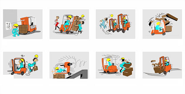 Analysis of forklift collision accidents, how to effectively prevent the forklift from colliding with people/cars/cargo