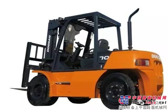 Doosan forklift large tonnage forklift