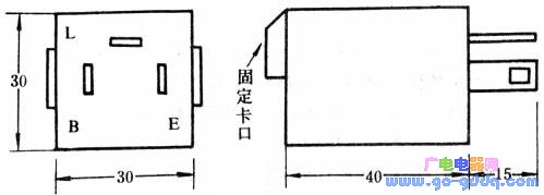 Flash controller outline drawing consisting of 7208