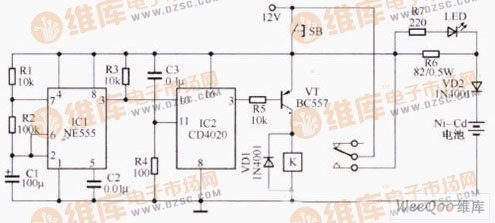 Charge controller circuit capable of automatic power off