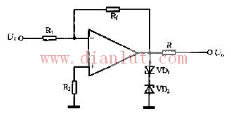 Zener tube output protection circuit