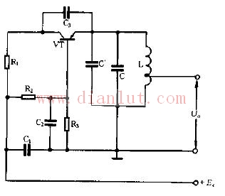 Capacitor frequency modulation circuit designed with capacitor
