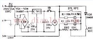 Haihua DZP60B DZP70B electric pump automatic electric thermos circuit