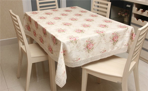 Lace PVC Table Cloth