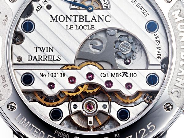 The favored leap forward, Montblanc MB R110 movement