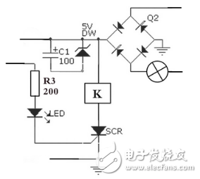 CD4013 integrated circuit signal transmission characteristics and application circuit (multi-ground control light switch)