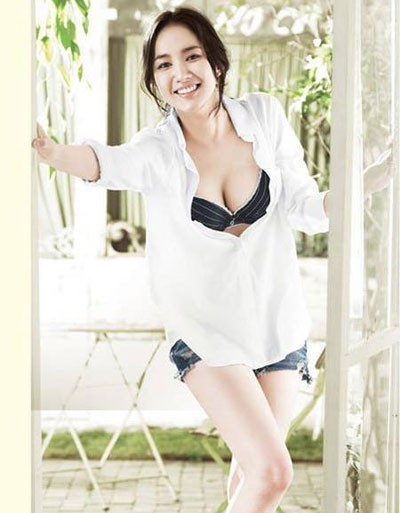 朴敏英代言拍摄solb内衣品牌2011秋冬新品