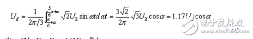 The role of three-phase rectifier circuit: