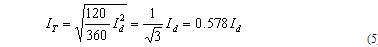 The role of three-phase rectifier circuit: