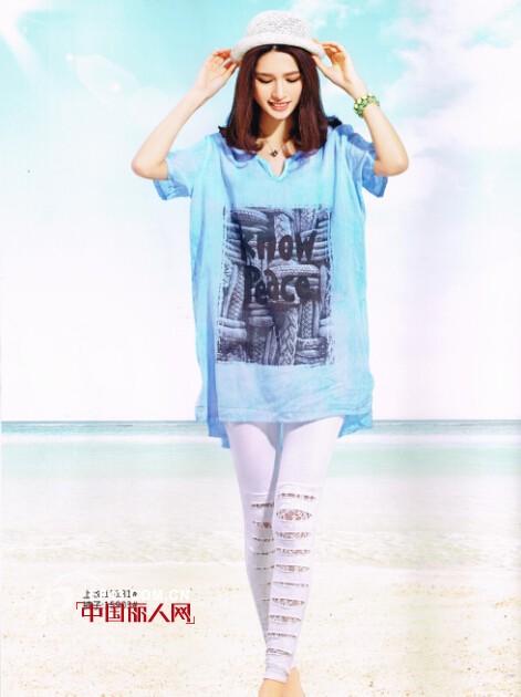 曼言女装2015夏季新款上市 棉麻服装搭配