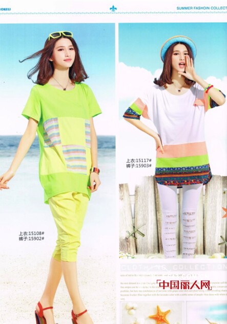曼言女装2015夏季新款上市 棉麻服装搭配