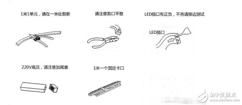 Led light belt how to install _led lights with installation diagram _led lights with renderings