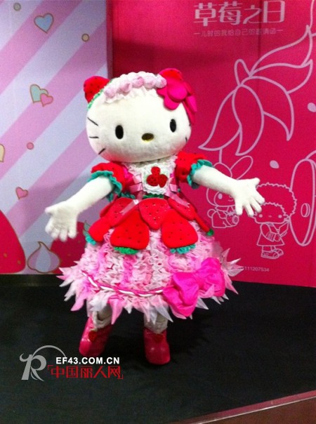 hello kitty“草莓之日”主题展即将登陆重庆、成都、无锡