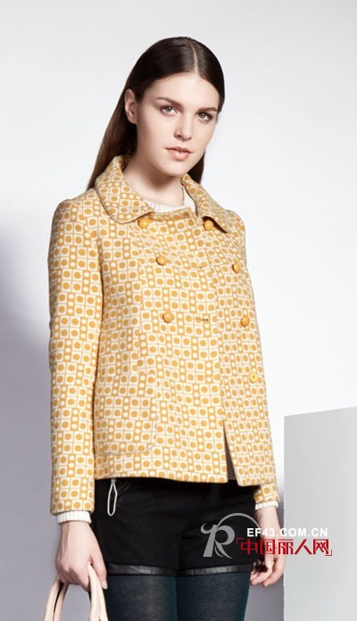 秋冬什么短款外套好看 曼言2015秋冬新品女装