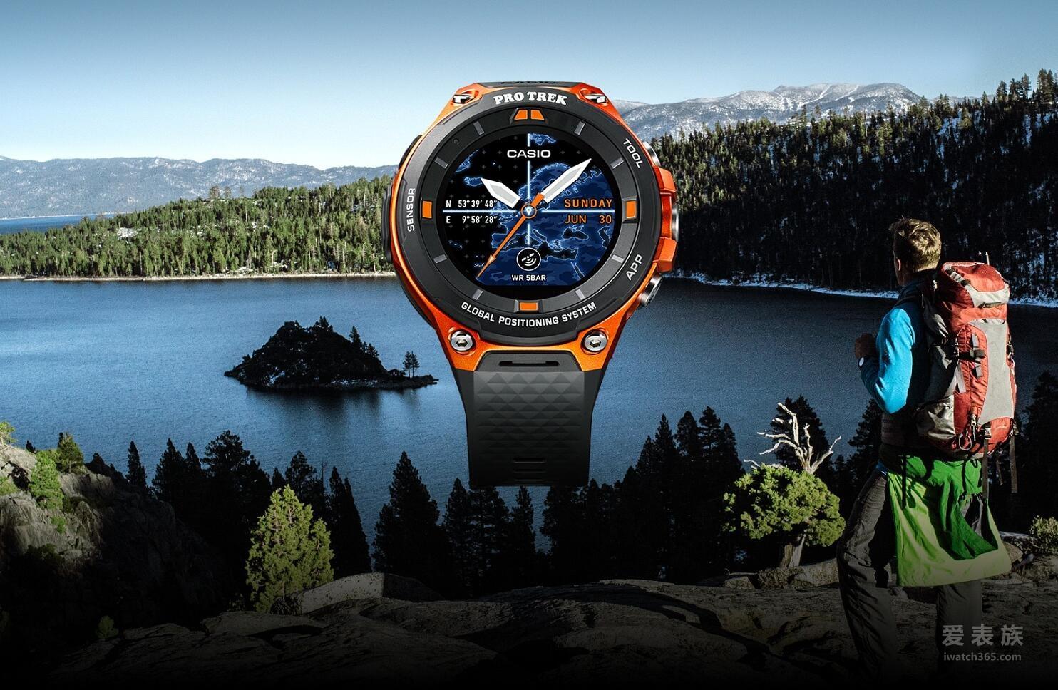 Climbing is a good helper - Casio Pro Trek Series WSD-F20 outdoor smart watch
