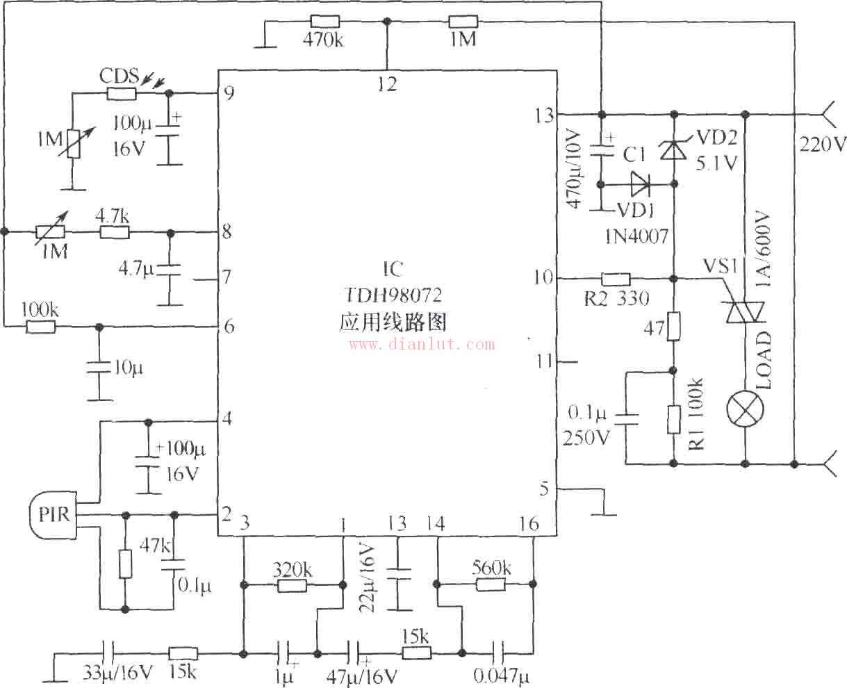 Thyristor drive circuit