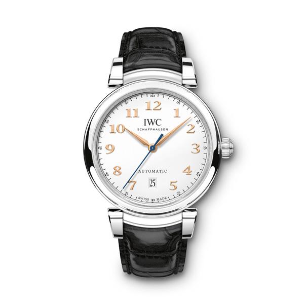 Simple charm, IWC million new Da Vinci automatic watch