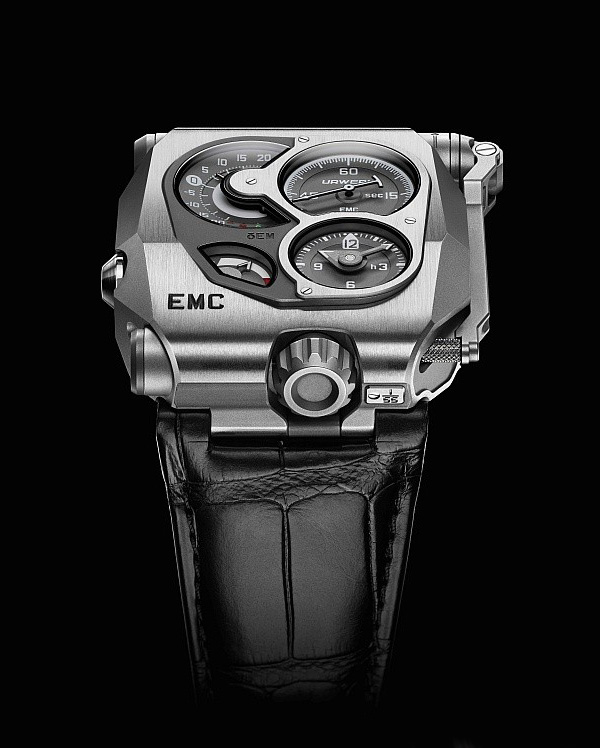 URWERK introduced the first ever artificial intelligence precision mechanical watch EMC