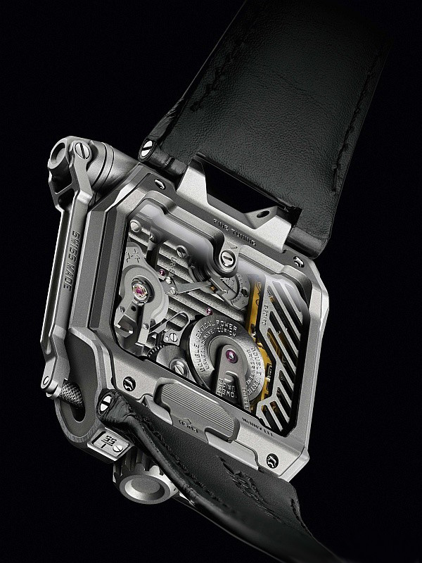 URWERK introduced the first ever artificial intelligence precision mechanical watch EMC