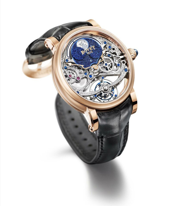 Small watch brand BOVET launched the new moon phase tourbillon