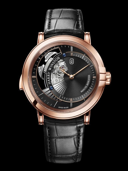 Harry Winston quiet night Midnight series three asked the function of the new watch