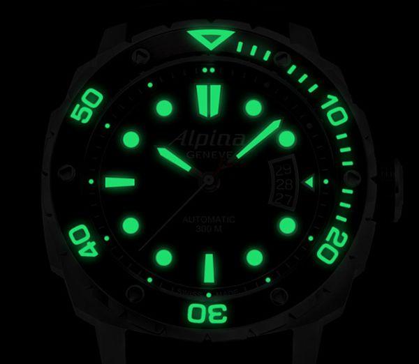 Alpina dive series new Extreme Diver 300 Orange diving watch