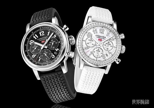 [Pre Basel 2017] Mille Miglia Classic chronograph; chronograph; antique car; Mille Miglia; on the table; CHOPARD; Chopin