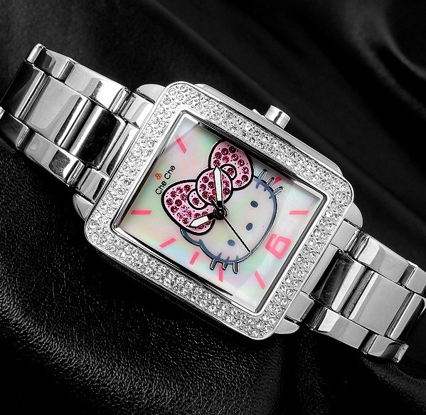 Simple style hello kitty watch