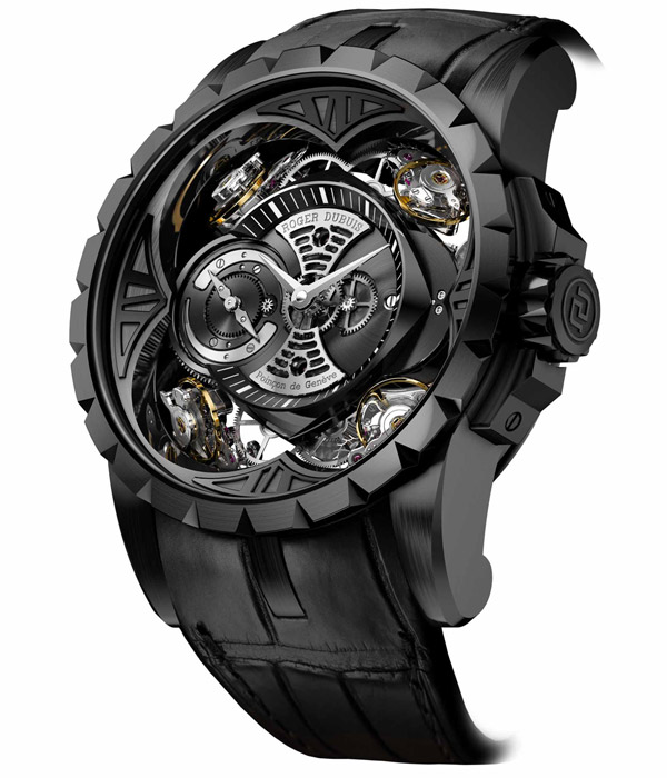 Roger Dubuis unveils new black DLC titanium watch