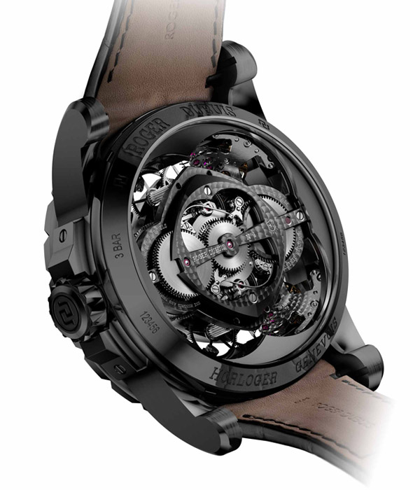 Roger Dubuis unveils new black DLC titanium watch