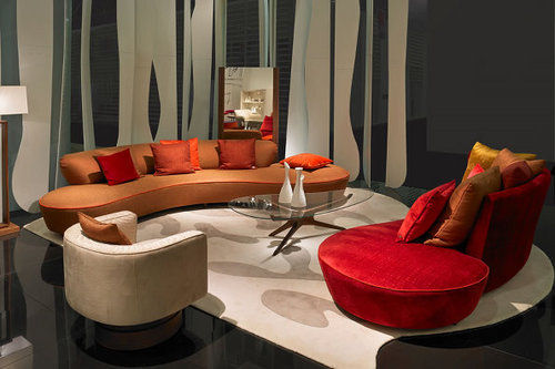 15 stylish sofas and single chairs Italian designer's creativity