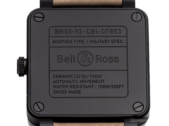 Military style ceramic needle BELL & ROSS BR03-92 vs IWC mark eighteen; BELL & ROSS; Bo Laishi; IWC; IWC