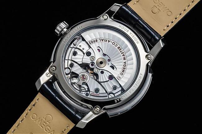 Details rich enough Omega De Ville Hour Vision calendar; OMEGA; Omega