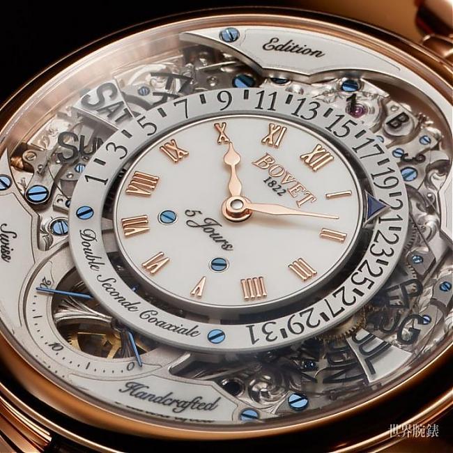 Double-sided dial super-suction eye! BovetVIRTUOSO VII Reversal Perpetual Calendar; Rebound; Perpetual Calendar; Amadeo Fleuier; Virtuoso; BOVET;