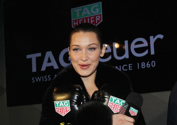 Bela Hadid joins the TAG Heuer family!