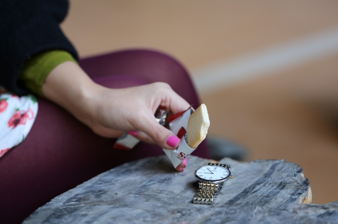 There will always be divided into half to eat