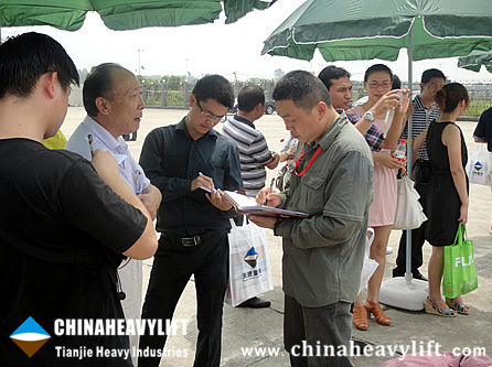 CHINAHEAVYLIFT-Tianjie Heavy Industries SPMT Product launches has Successfully Closed10
