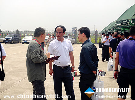 CHINAHEAVYLIFT-Tianjie Heavy Industries SPMT Product launches has Successfully Closed11