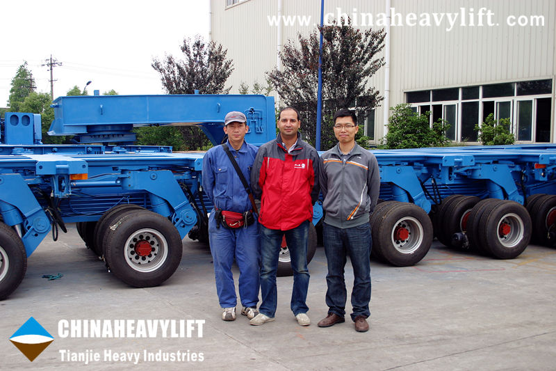 Equipments of CHINAHEAVYLIFT-Tianjie Heavy Industries earn the praise of ALE1