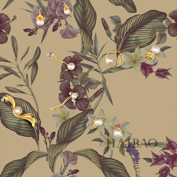 Ruan Shi Pearl (Ruans) Royal Garden jewelry series