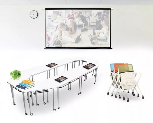 Smart learning desks and chairs Interactive classroom desks and chairs