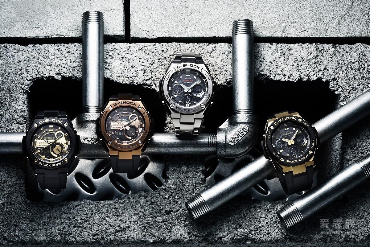 Casio G-SHOCK G-STEEL new series perfect show different materials mix and match