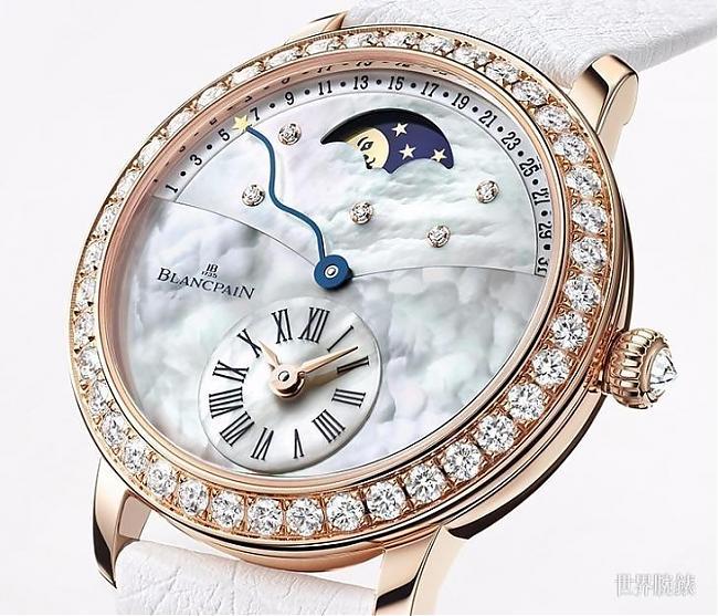 Xingyue Tonghui! Blancpain eccentric phase table; retrograde; date; moon phase; eccentric; BLANCPAIN; Blancpain