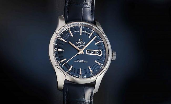 Details rich enough Omega De Ville Hour Vision calendar; OMEGA; Omega