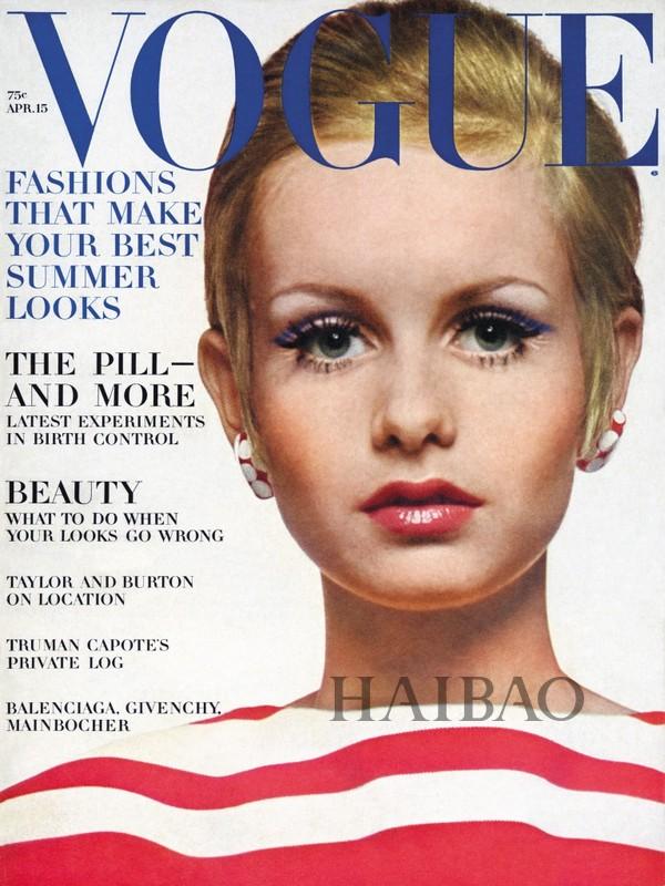 Vouge Cover, April 1967