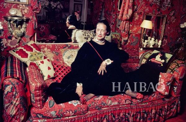 Old photo by Diana Vreeland