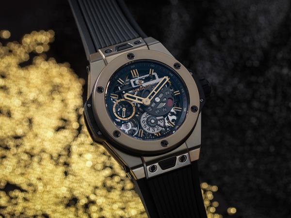 Hublot new Big Bang Meca-10 magic gold watch