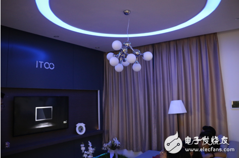 Guangzhou International Building Decoration Expo, ITOO smart home, on-site display of "Future House"