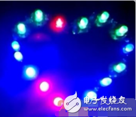 Small heart-shaped water light circuit diagram Daquan (89c52/CD4017 heart-shaped water light circuit diagram)