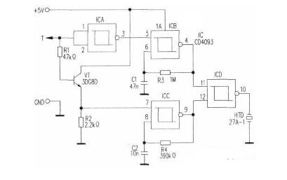 The working principle of the logic pen circuit (three simple logic pen circuit schematics)